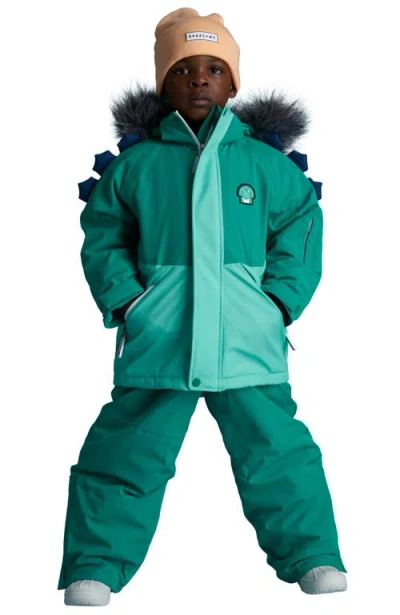 Roarsome Spike The Dinosaur Ski Jacket In Green
