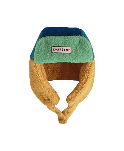 Roarsome Unisex Trapper Hat - Little Kid, Big Kid In Blue