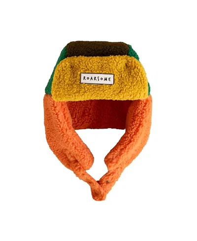 Roarsome Unisex Trapper Hat - Little Kid, Big Kid In Orange