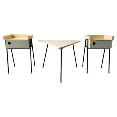 Pre-owned Rob Parry Set Of 2 Room '56 Nightstands And Bedroom Sidetable By  For Dico In Brown