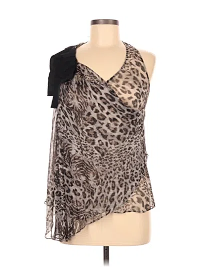 Pre-owned Robbi & Nikki Sleeveless Blouse In Silver