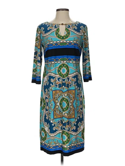 Pre-owned Robbie Bee Casual Dress In Blue