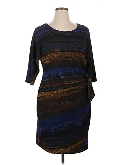 Pre-owned Robbie Bee Casual Dress In Blue