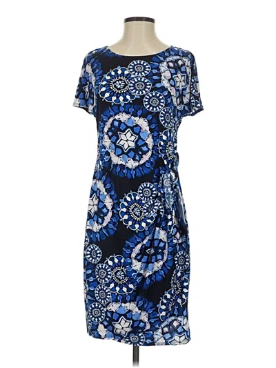Pre-owned Robbie Bee Casual Dress In Blue