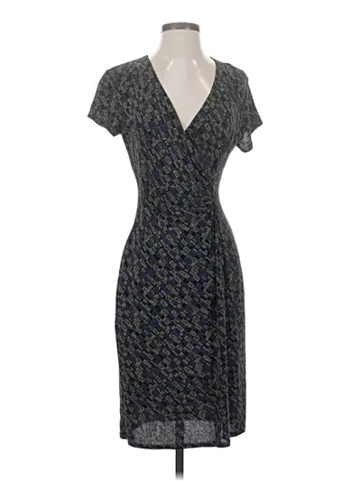 Pre-owned Robbie Bee Casual Dress In Gray