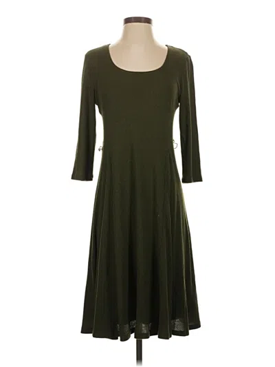 Pre-owned Robbie Bee Casual Dress In Green