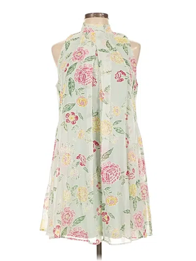 Pre-owned Robbie Bee Casual Dress In Green