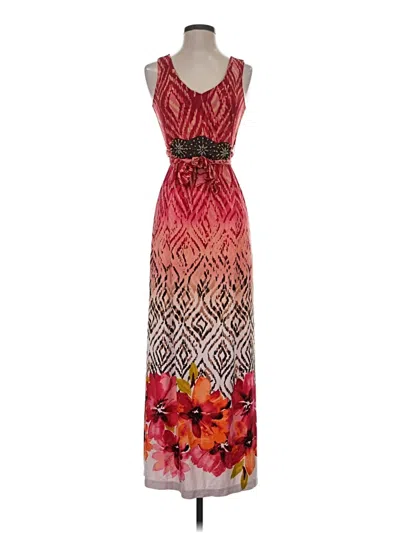 Pre-owned Robbie Bee Casual Dress In Red
