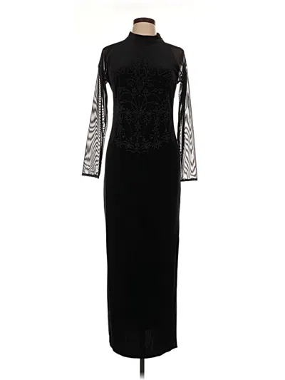 Pre-owned Robbie Bee Cocktail Dress In Black