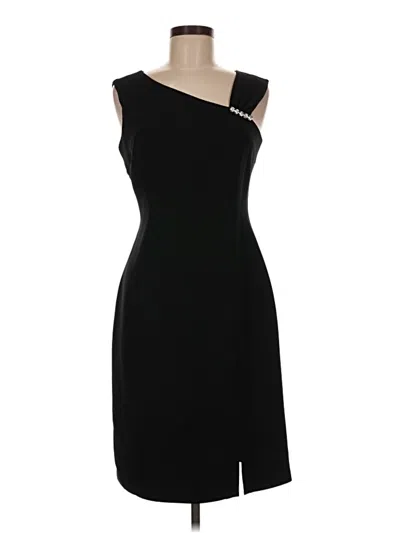 Pre-owned Robbie Bee Cocktail Dress In Black