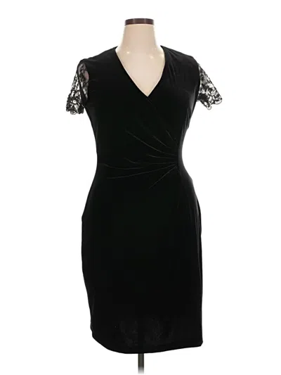 Pre-owned Robbie Bee Cocktail Dress In Black