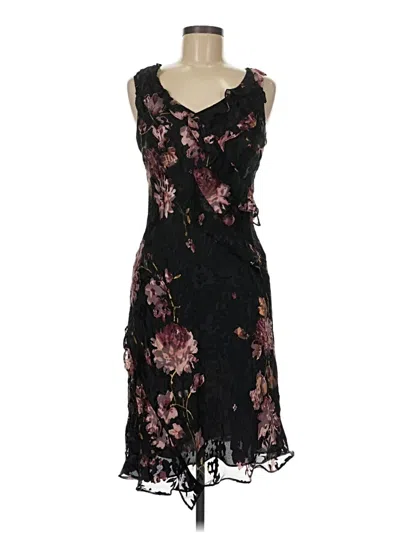 Pre-owned Robbie Bee Cocktail Dress In Black