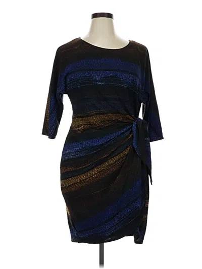 Pre-owned Robbie Bee Cocktail Dress In Blue