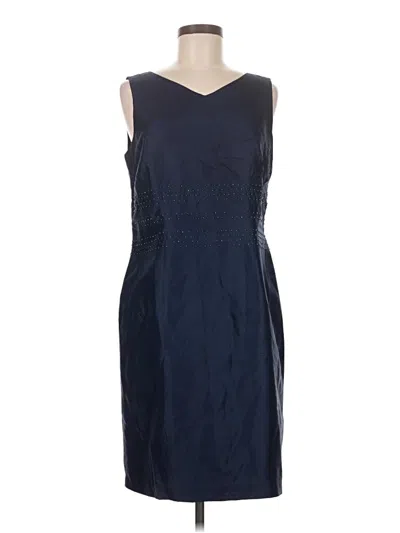 Pre-owned Robbie Bee Cocktail Dress In Blue