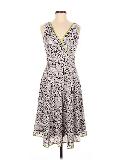 Pre-owned Robbie Bee Cocktail Dress In Gray