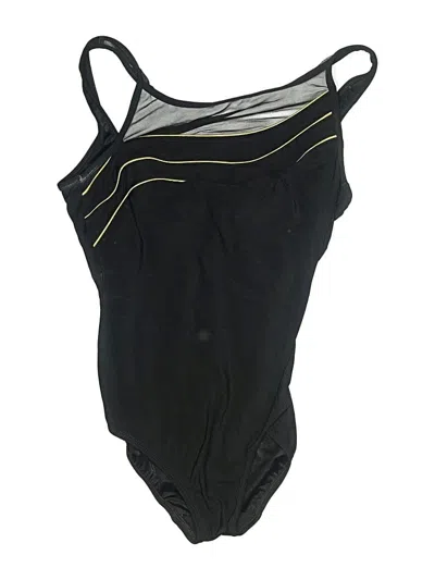 Pre-owned Robby Lens Swimwear One Piece Swimsuit In Black