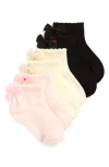 Robeez ® 6-pack Pointelle Ankle Socks In Multi