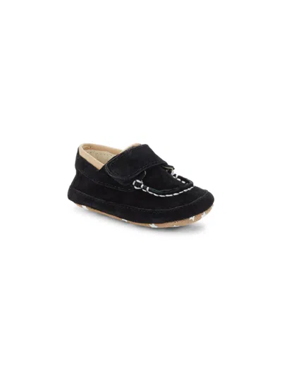Robeez Baby's Boden First Kicks Suede Loafers In Black
