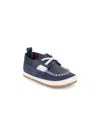 ROBEEZ BABY BOY'S FK SKIPPER LEATHER LOAFERS