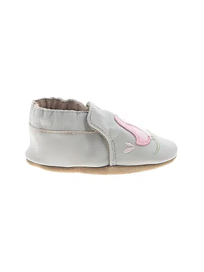 Pre-owned Robeez Babies' Booties In Gray