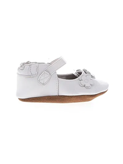 Pre-owned Robeez Kids' Booties In White