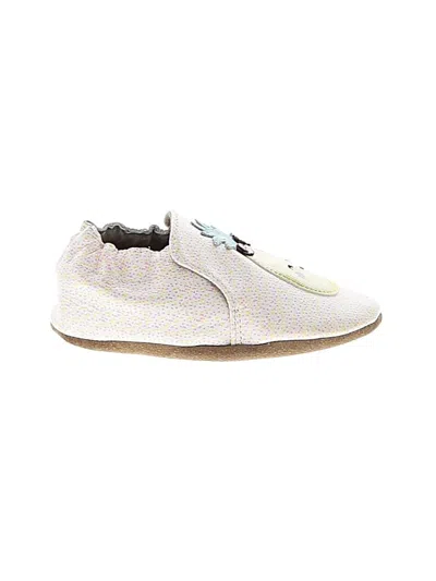 Pre-owned Robeez Kids' Booties In White