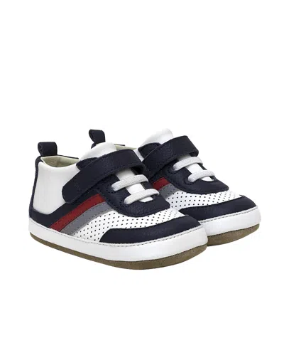 Robeez Everyday Ethan First Kick Shoe - Baby In Navy