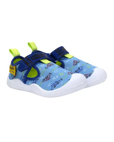 Robeez Kids' Crayola Car Doodles Water Shoe In Blue