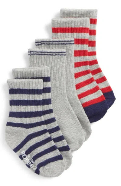 Robeez ® Daily Dave 3-pack Socks In Gray
