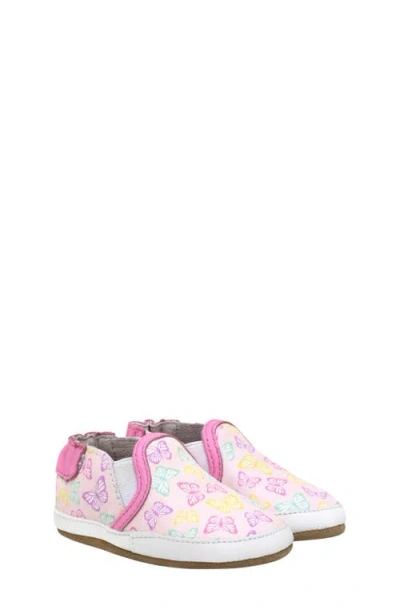 Robeez ® Fly Away With Me Crib Shoe In Light Pink