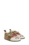 Robeez ® Josephine Embroidered Fawn Crib Shoe In Brown