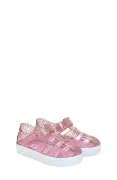 Robeez ® Kids' Elite Glitz Fisherman Sandal In Pink