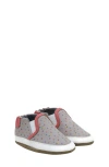 Robeez ® Kids' Polka Dot Polly Crib Shoe In Charcoal