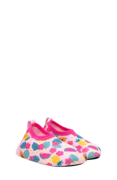 Robeez ® Kids' Sweet Summer Aqua Shoe In Light Pink
