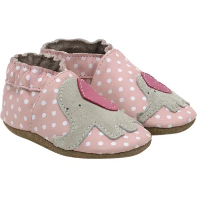 Robeez Babies' ® Little Peanut Crib Shoe In Pink