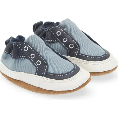 Robeez Kids' ® Stylish Steve Laceless Sneaker In Blue