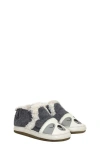 Robeez ® Sweet Panda Wool Crib Shoe In Animal Print