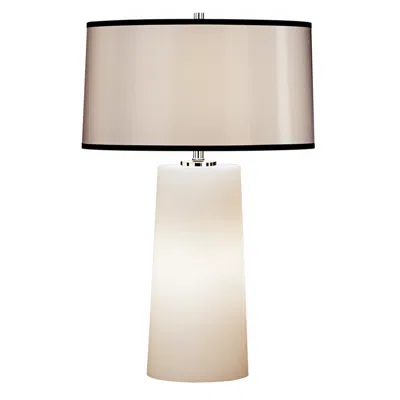 Robert Abbey 22 3/4" Modern White Frosted Glass Night Light Table Lamp