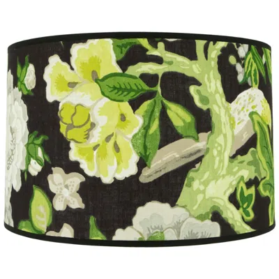 Robert Abbey Abbey Rose 16.5" X 17" X 11" Bermuda Blossoms/jet Shade