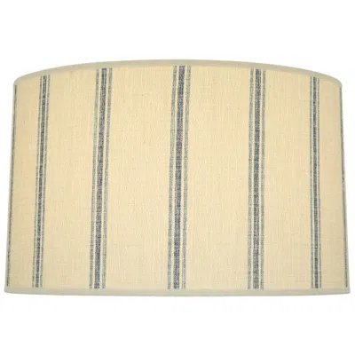Robert Abbey Abbey Rose 18x11 Baltic With Saki Oyster Trim Lamp Shade