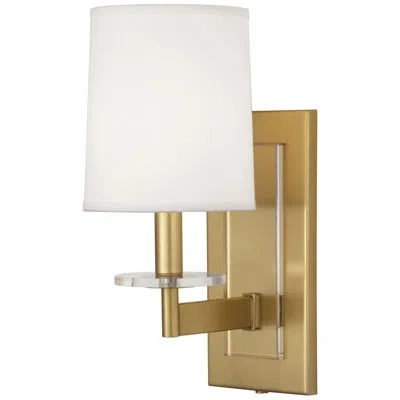 Robert Abbey Alice 1-light Armed Sconce In Antique Brass