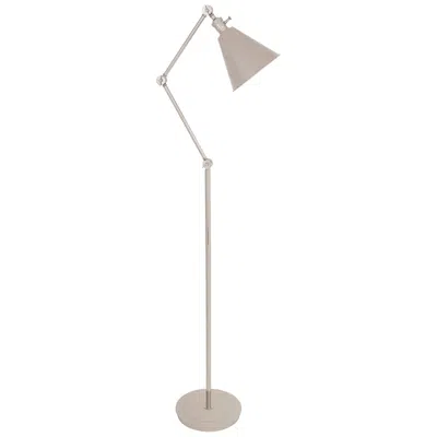 Robert Abbey Alloy 10.5" High Polished Nickel Floor Lamp