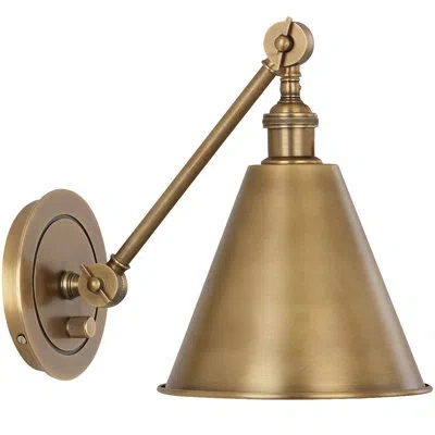 Robert Abbey Alloy Wall Sconce - Warm In Brass,brass