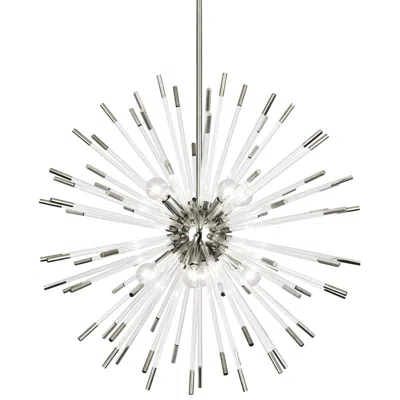 Robert Abbey Andromeda 28"w Polished Nickel Pendant Light
