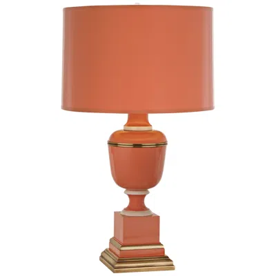 Robert Abbey Annika 24" Traditional Tangerine Orange Accent Lamp