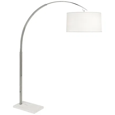 Robert Abbey Archer 66 1/2" High Polished Nickel Modern Arc Floor Lamp