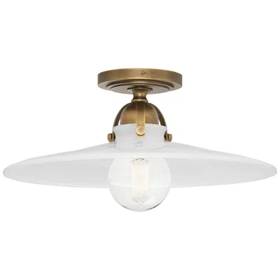Robert Abbey Arial 16" Wide Warm Brass Ceiling Light