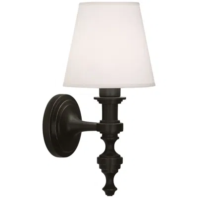 Robert Abbey Arthur 15" High Deep Patina Bronze Wall Sconce