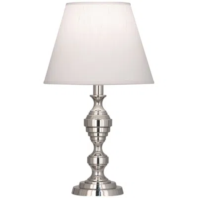 Robert Abbey Arthur 18 1/2" Polished Nickel Candlestick Accent Lamp