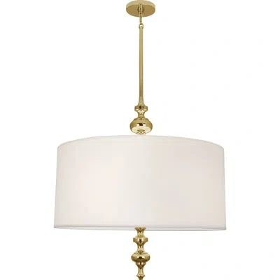 Robert Abbey Arthur Pendant In Modern Brass